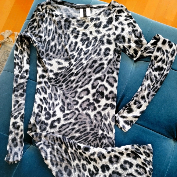 Bcbg Max Azria Felicia Cheetah knit dress - Picture 2 of 7
